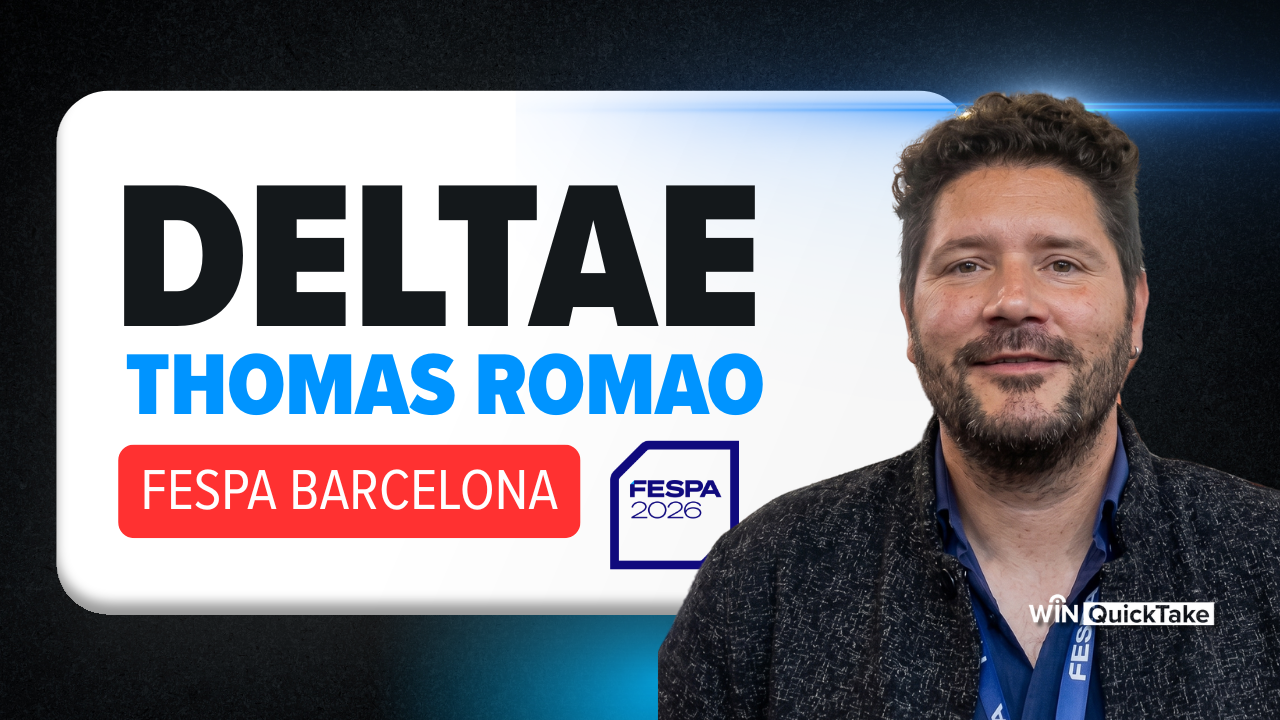 Entrevista DeltaE CoreFlow — WIN QuickTake · FESPA Barcelona 2026